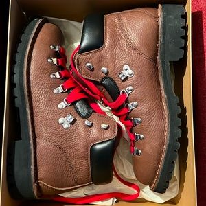 J. Crew Brown Leather Trekking Boot Men’s 10 NEW IN BOX